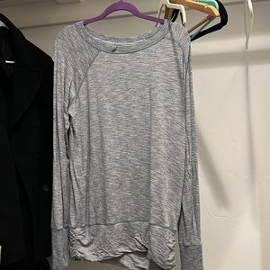 Athleta grey sweater.